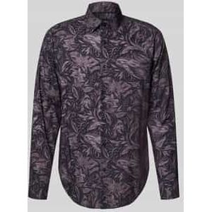 Loose fit zakelijk overhemd met kentkraag, model 'Matty'