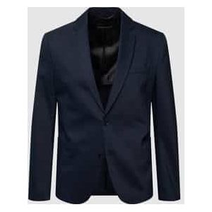 Slim fit colbert met 2 knopen met paspelzakken