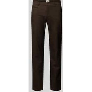 Slim fit broek met achterzakken, model 'Fabio'