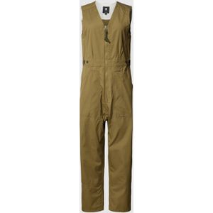 Relaxed fit jumpsuit met V-hals