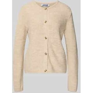 Gebreid jack met structuurmotief