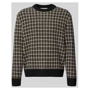 Regular fit gebreide pullover van wolmix, model 'MIKOLAS'