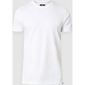 Regular fit T-shirt met logomotief