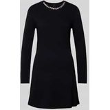 Onlmilla - Midi-jurk - Gebreide Jurk - Lange Mouwen - Glitterdetail