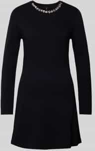 Onlmilla - Midi-jurk - Gebreide Jurk - Lange Mouwen - Glitterdetail