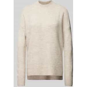 Oversized gebreide pullover met opstaande kraag, model 'LEFILE'