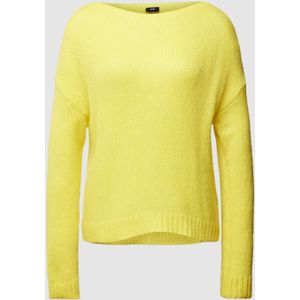 Gebreide pullover met ronde hals