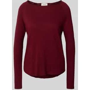 Shirt met lange mouwen en boothals, model 'SONOMA'