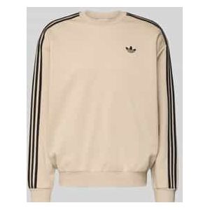 Sweatshirt met labelstitching