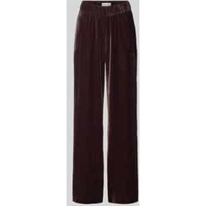 Stoffen broek met elastische band, model 'Mucia'