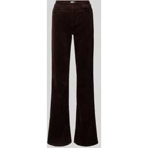 Flared corduroy broek met 5-pocketmodel, model 'PARIS'