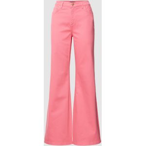 Flared cut jeans in 5-pocketmodel