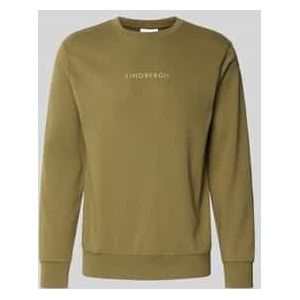 Sweatshirt met ronde hals en logoprint