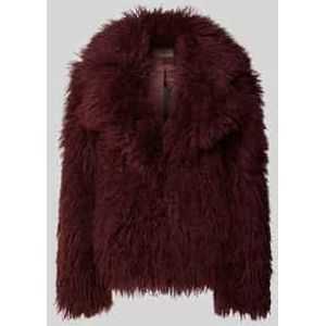 Smith&Soul - Tussenjas - Bordeaux - Licht Gevoerd - Nepbont