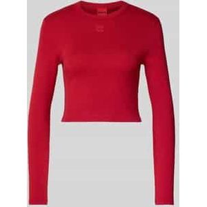 Regular fit shirt met lange mouwen van katoenmix, model 'DAFILOMENA'