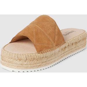 Slippers met plateauzool, model 'Toulouse'