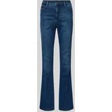 Flared fit jeans in 5-pocketmodel, model 'Mary'