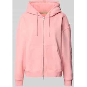 Oversized sweatjack met capuchon