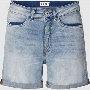 Korte jeans met vaste omslag aan de pijpen, model 'Twiggy'