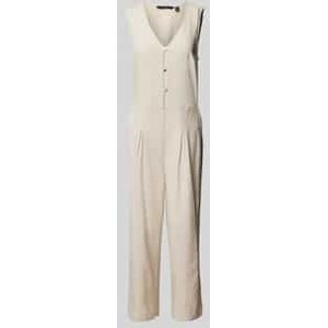Jumpsuit met korte knoopsluiting, model 'MYMILO'