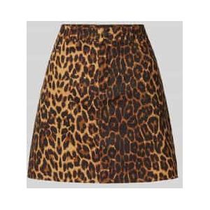 Minirok met steekzakken opzij, model 'ANNEKE'