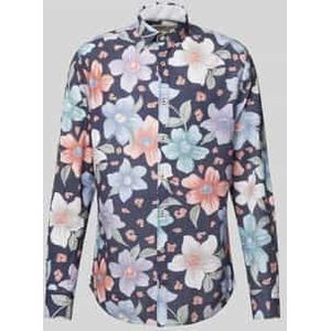 Regular fit vrijetijdsoverhemd met kentkraag