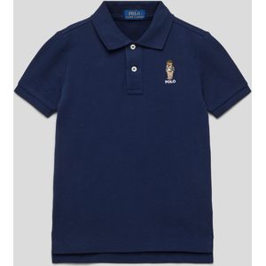 Poloshirt met labelstitching