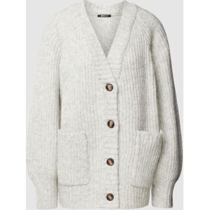 Oversized cardigan met steekzakken