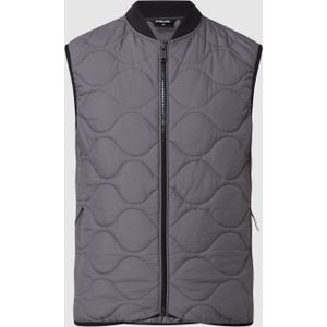 Bodywarmer met opstaande kraag