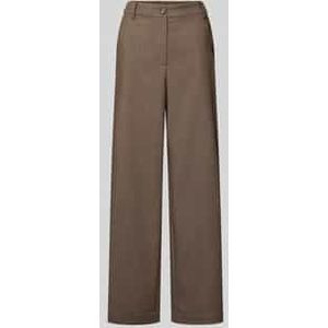 High waist wide leg broek, model 'VIANA'