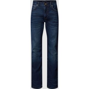 Straight fit jeans in 5-pocketmodel, model 'DENTON'