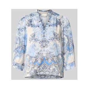 Overhemdblouse met knoopsluiting, model 'Roselle'