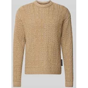 Gebreide Pullover - Mêlee - Model 'DAAKO' - Regular Fit - Lange Mouwen