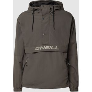 Anorak met labelprint