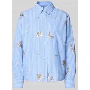 Overhemdblouse met knoopsluiting, model 'ELSA'