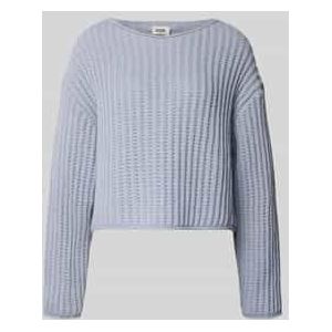 Gebreide pullover met ronde hals, model 'IMENY'