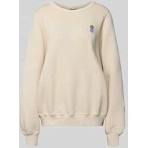 Sweatshirt met ribboorden, model 'FIKY'