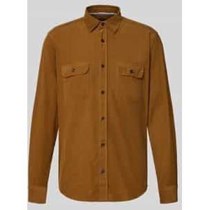 OLYMP - Casual - Overhemd - Nougat - Regular Fit - Kentkraag