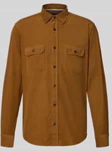 OLYMP - Casual - Overhemd - Nougat - Regular Fit - Kentkraag