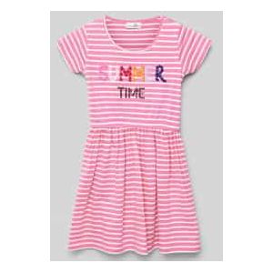 Jurk met streepmotief