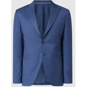 Slim fit colbert van wol met 2 knopen