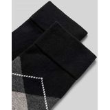 Enkelsokken - Donkerblauw - Katoen - Polyamide - Elastaan