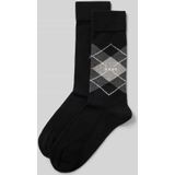 Enkelsokken - Donkerblauw - Katoen - Polyamide - Elastaan