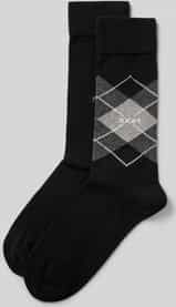 Enkelsokken - Donkerblauw - Katoen - Polyamide - Elastaan