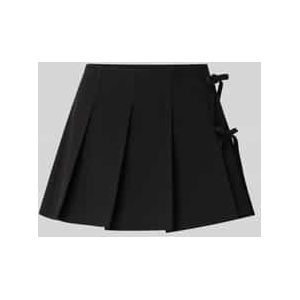 Uitlopende skort met viscose, model 'MELANIE'