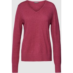 Gebreide pullover met V-hals