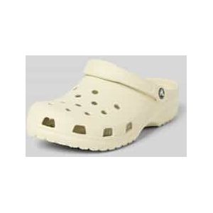 Huisschoenen met labeldetail