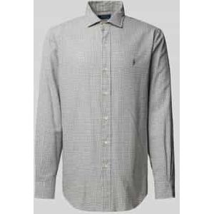 Regular fit vrijetijdsoverhemd met haaikraag