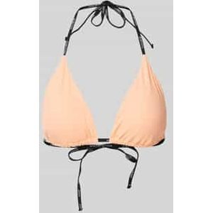 HUGO - Bikinitop - Driehoekige Cups - Sneldrogend Stretchmateriaal - Gerecycled Polyester
