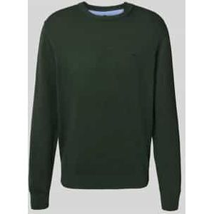 Fynch Hatton - 1514210 - Sweater - Katoen - Heren - Halve Rits